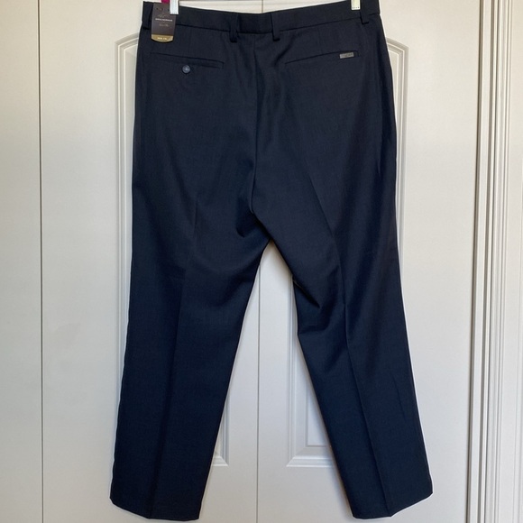 NWT Greg Norman Performance Pant Mens 36/29 Navy Heather 5 Iron Golf Activewear - Picture 3 of 9